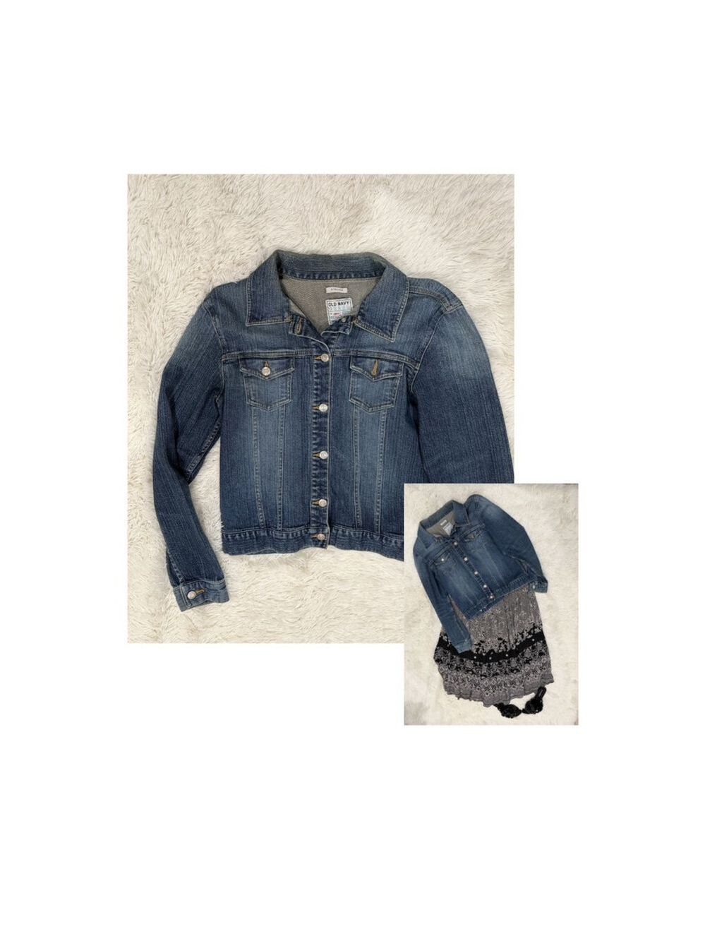 Old Navy Denim Jacket - Size Large (EUC)